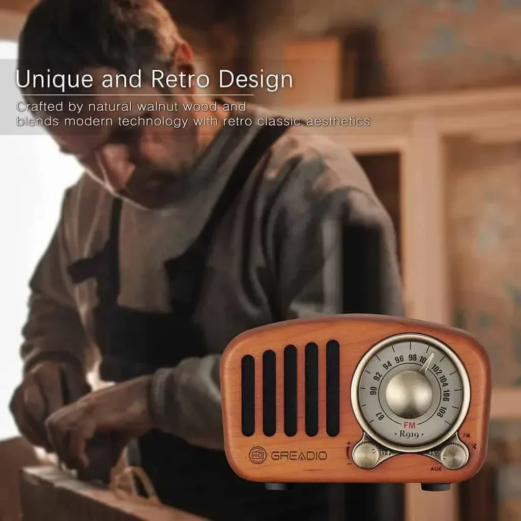 Vintage Radio Retro Bluetooth Speaker Review