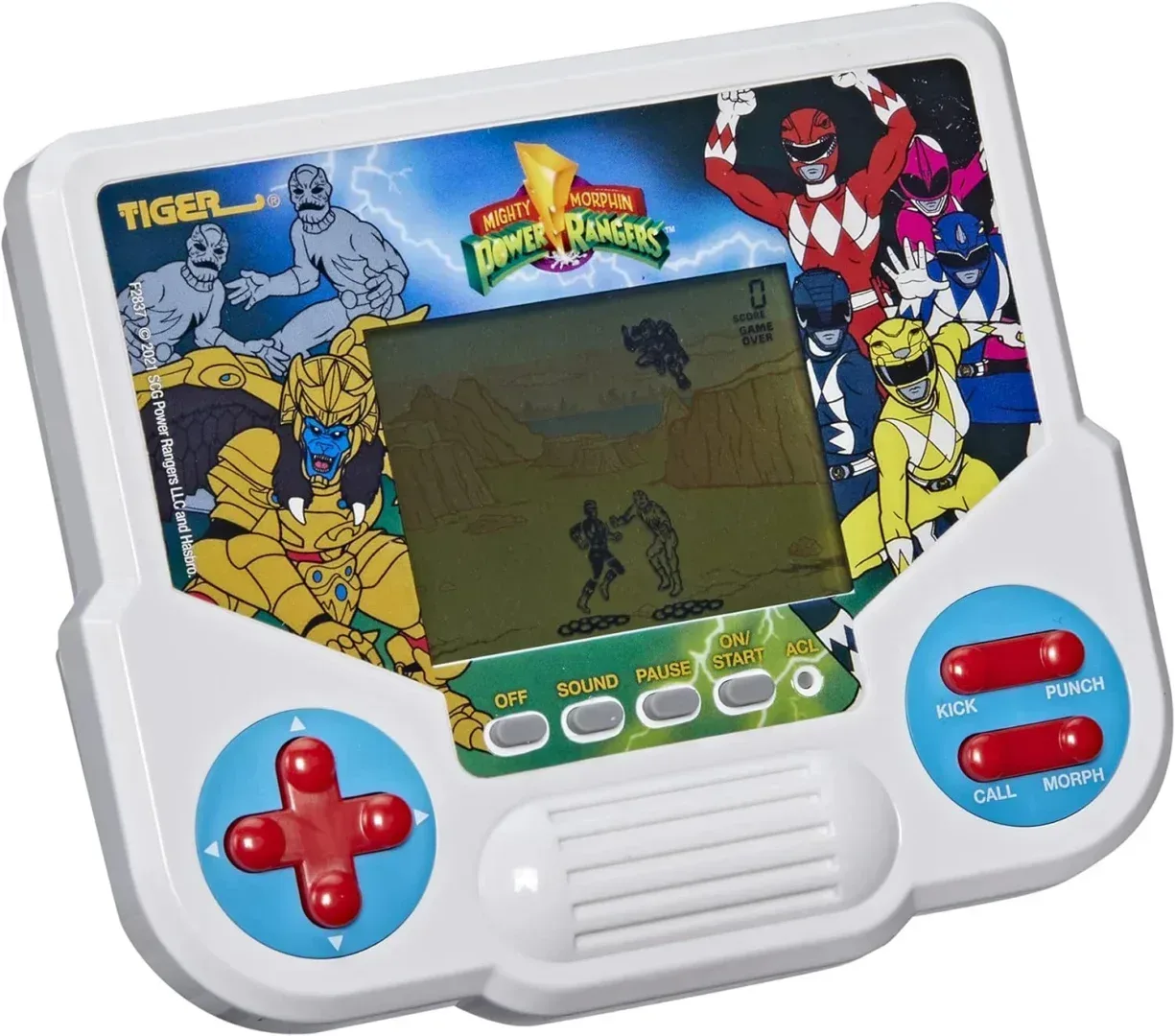 Hasbro Gaming Tiger Electronics Mighty Morphin Power Rangers Electronic LCD Video Game Review