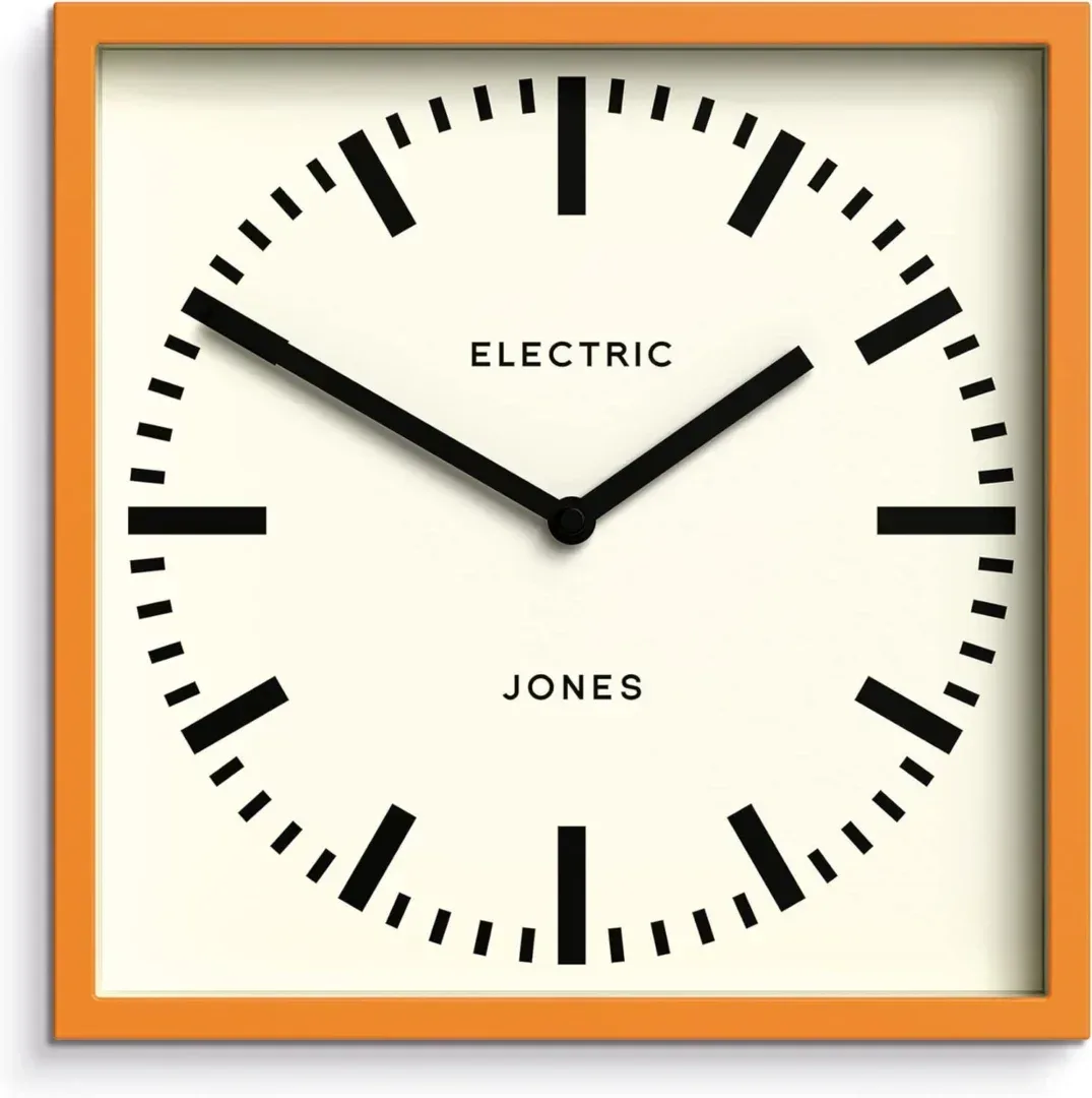 Jones Clocks Box Railway Dial Wall Clock Review