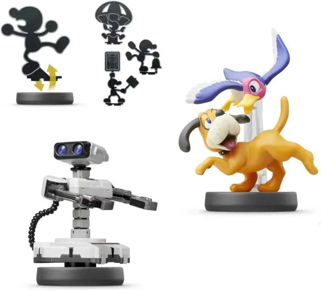 Nintendo Retro Amiibo 3-Pack - Modern Style Pokemon Collection Toy Figures