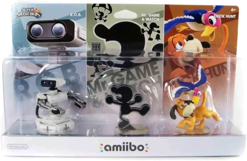 Nintendo Retro Amiibo 3-Pack - Modern Style Pokemon Collection Toy Figures