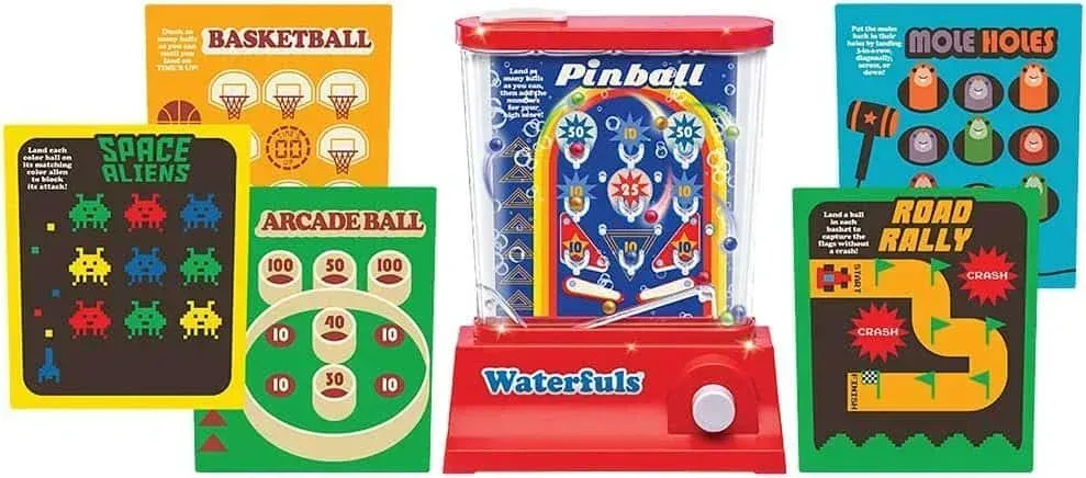 PlayMonster The Original Waterfuls — Classic Handheld Water Game! — Just Add Water — Now with 6 Game Options
