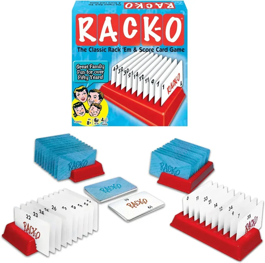 Winning Moves RACK-O Retro Card Game Review