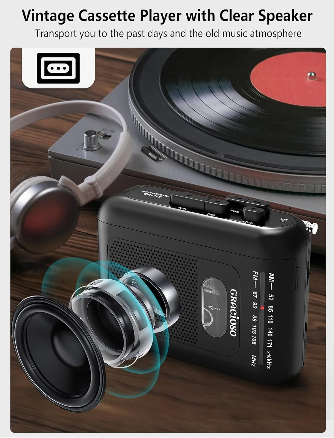 Auto Reverse Walkman Cassette Player Review