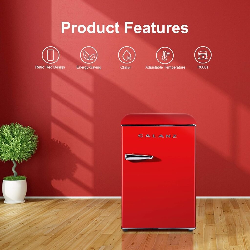 Galanz Retro Compact Refrigerator Review