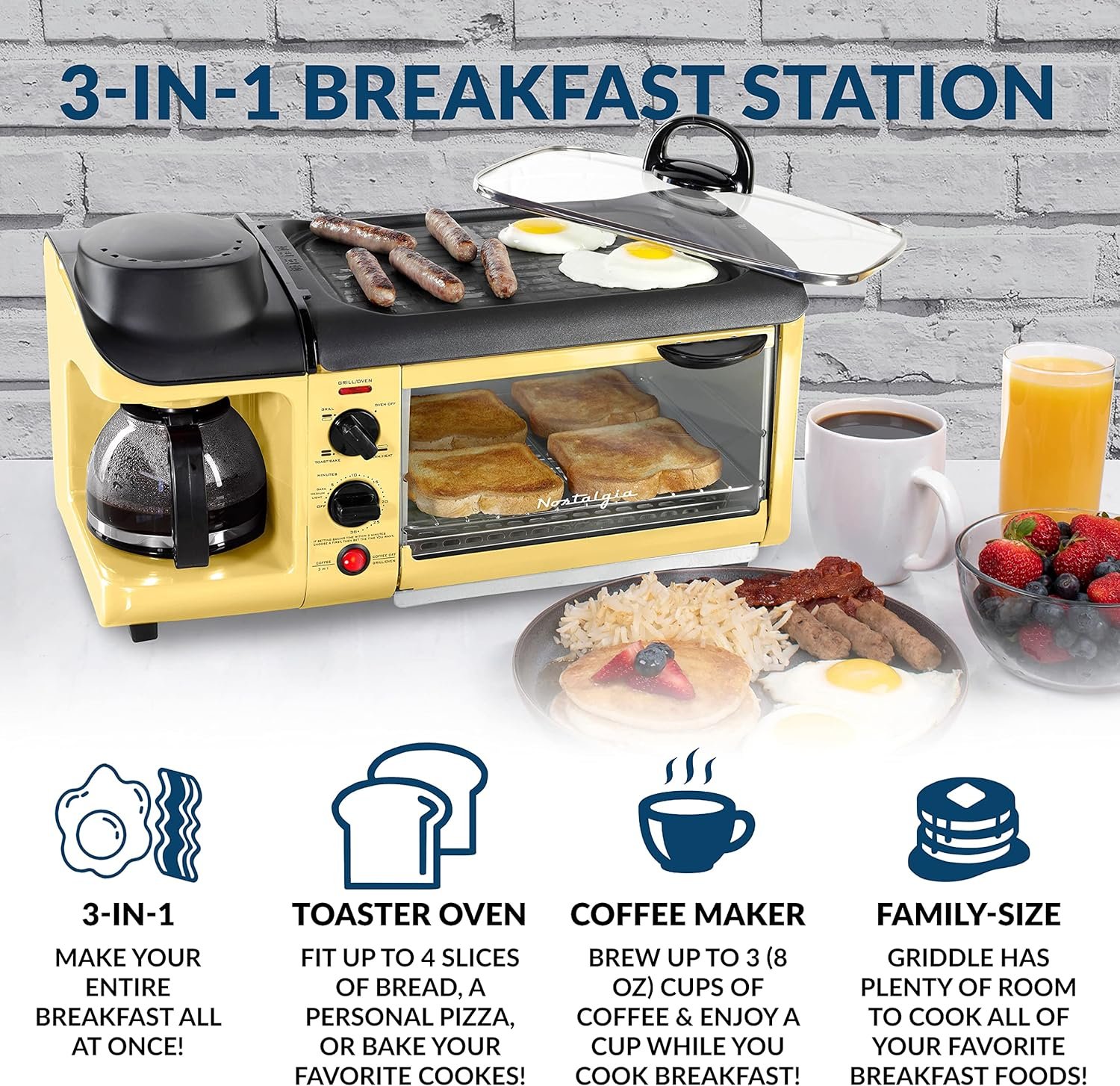 Nostalgia 3-in-1 Breakfast Station Review
