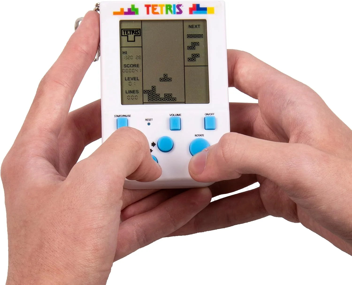 Tetris Keyring Handheld Arcade Game Review